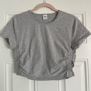 Aritzia Tna Chill Malibu Cropped T-shirt (Size L)